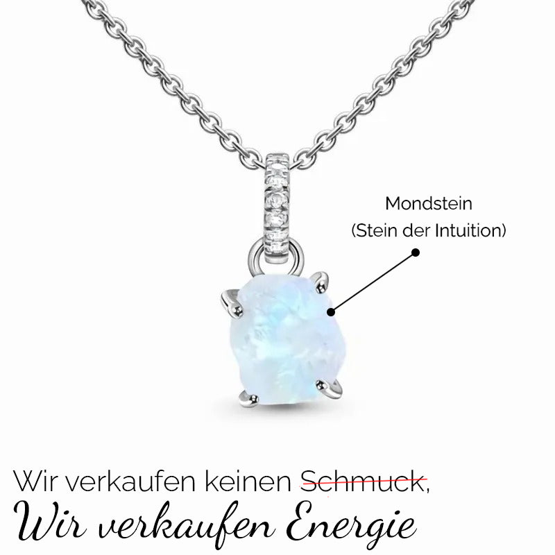 Stein der Intuition - S925 & Mondstein Ring