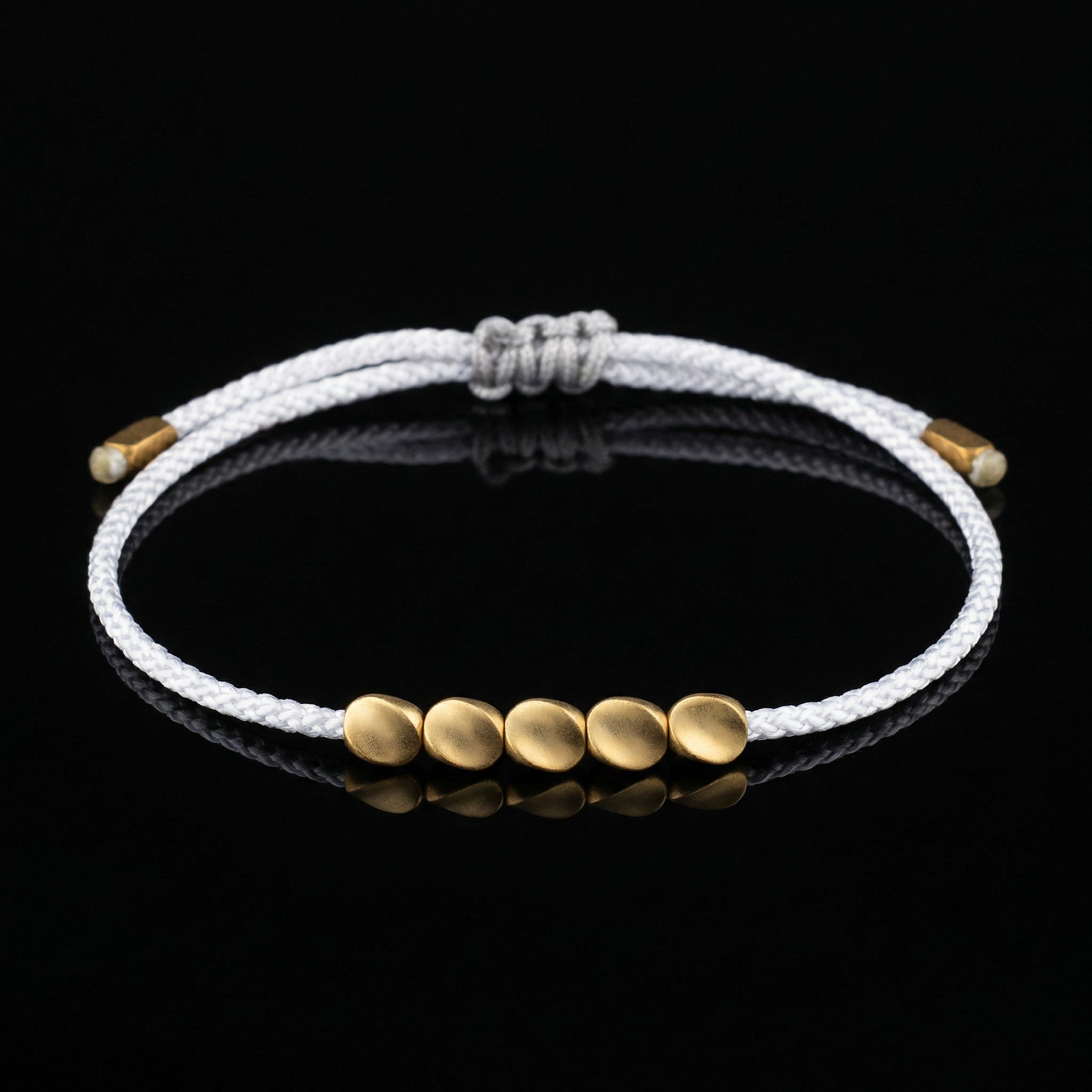 Handgemachtes Tibetisches Glücks-Armband aus Kupfer