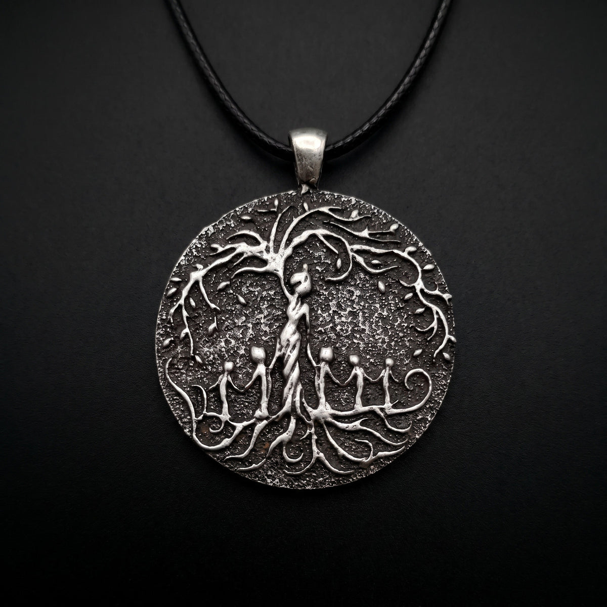 Familien-Baum Halskette - Perfekt als Geschenk (Mutter-Kind Version)