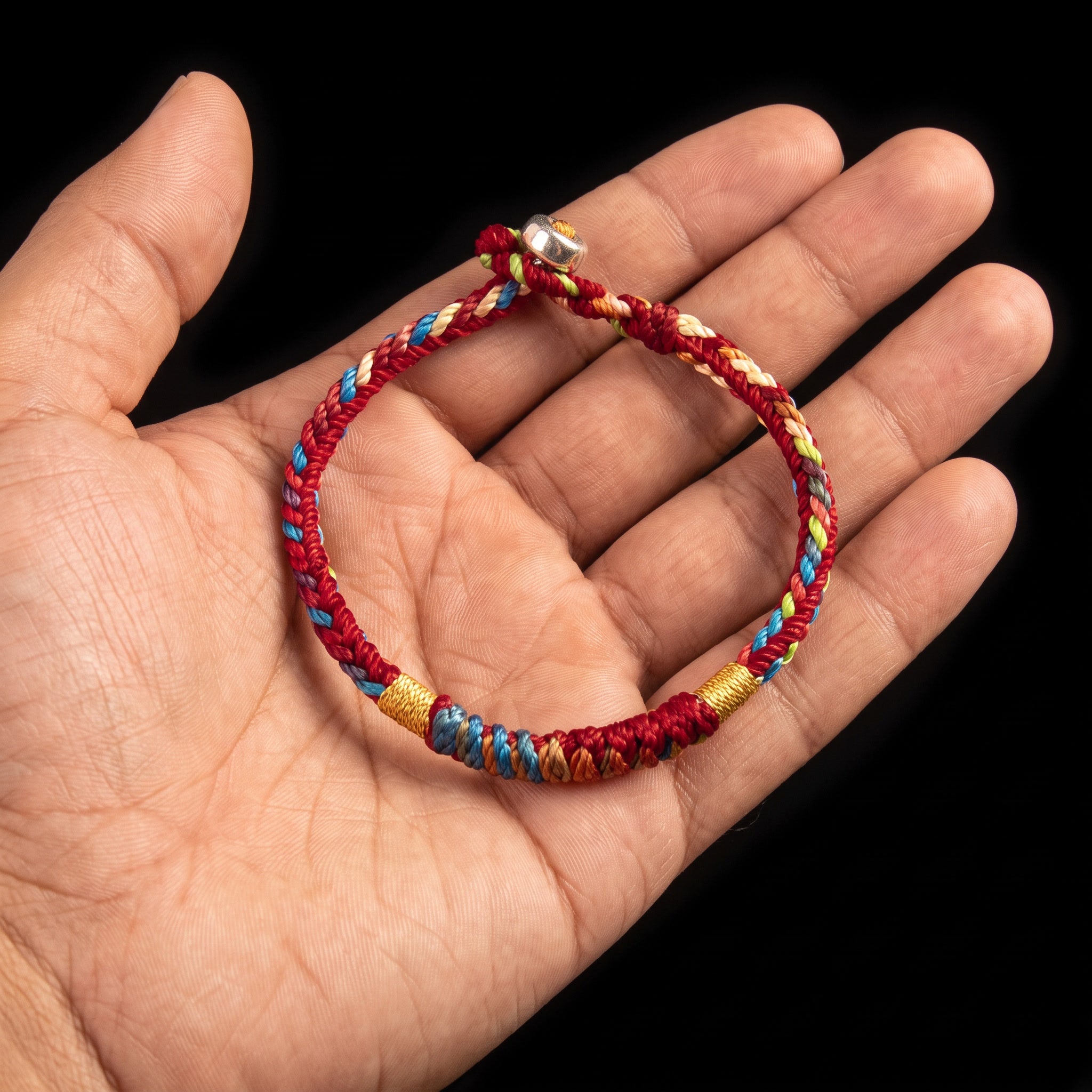 Tibetisches Glücksarmband 2