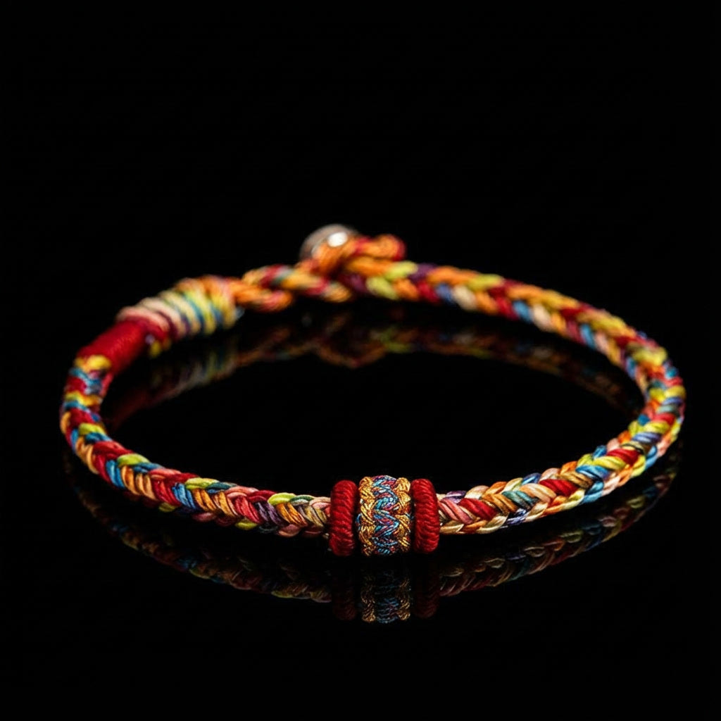 Tibetisches Glücksarmband