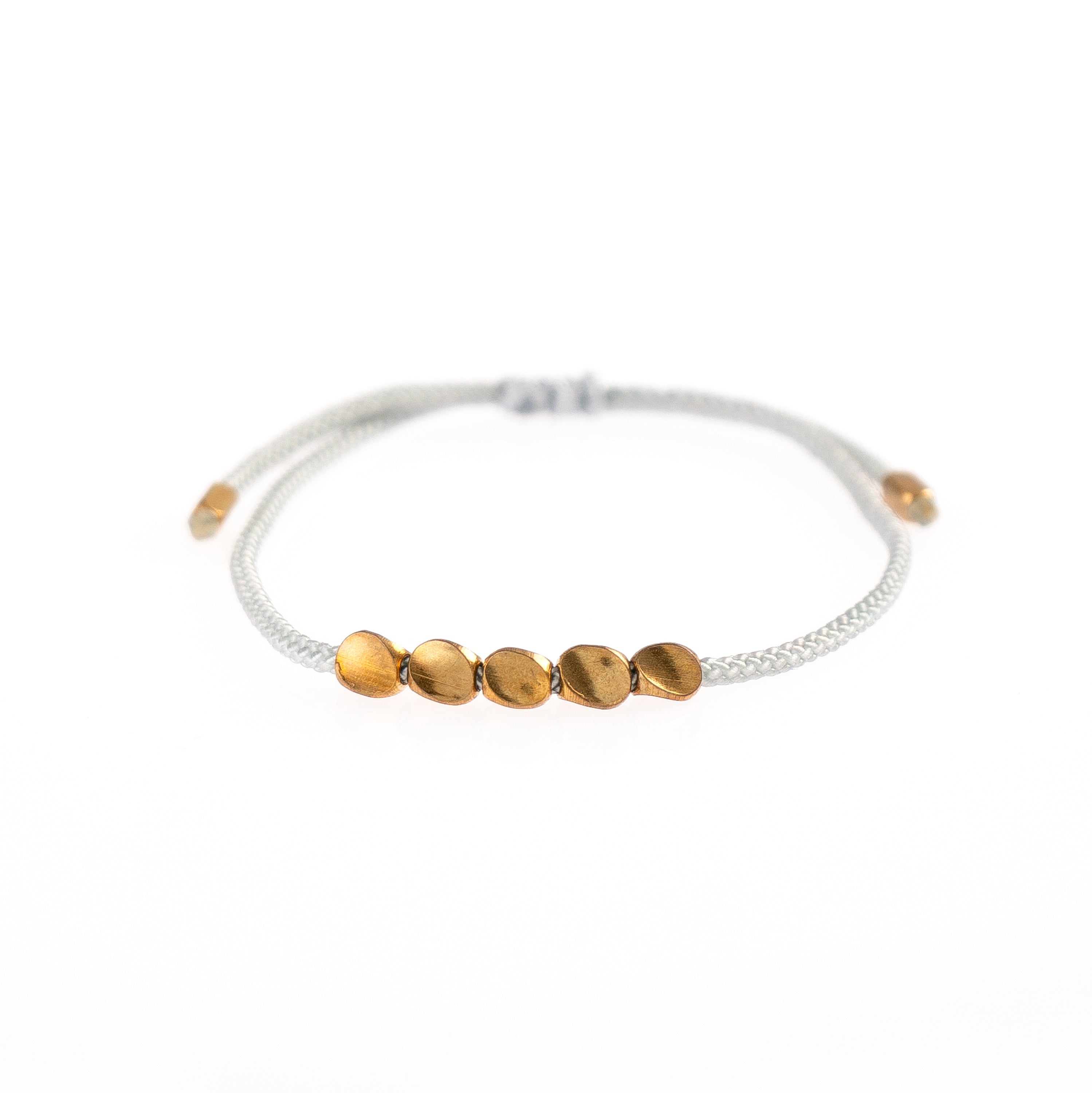 Handgemachtes Tibetisches Glücks-Armband aus Kupfer