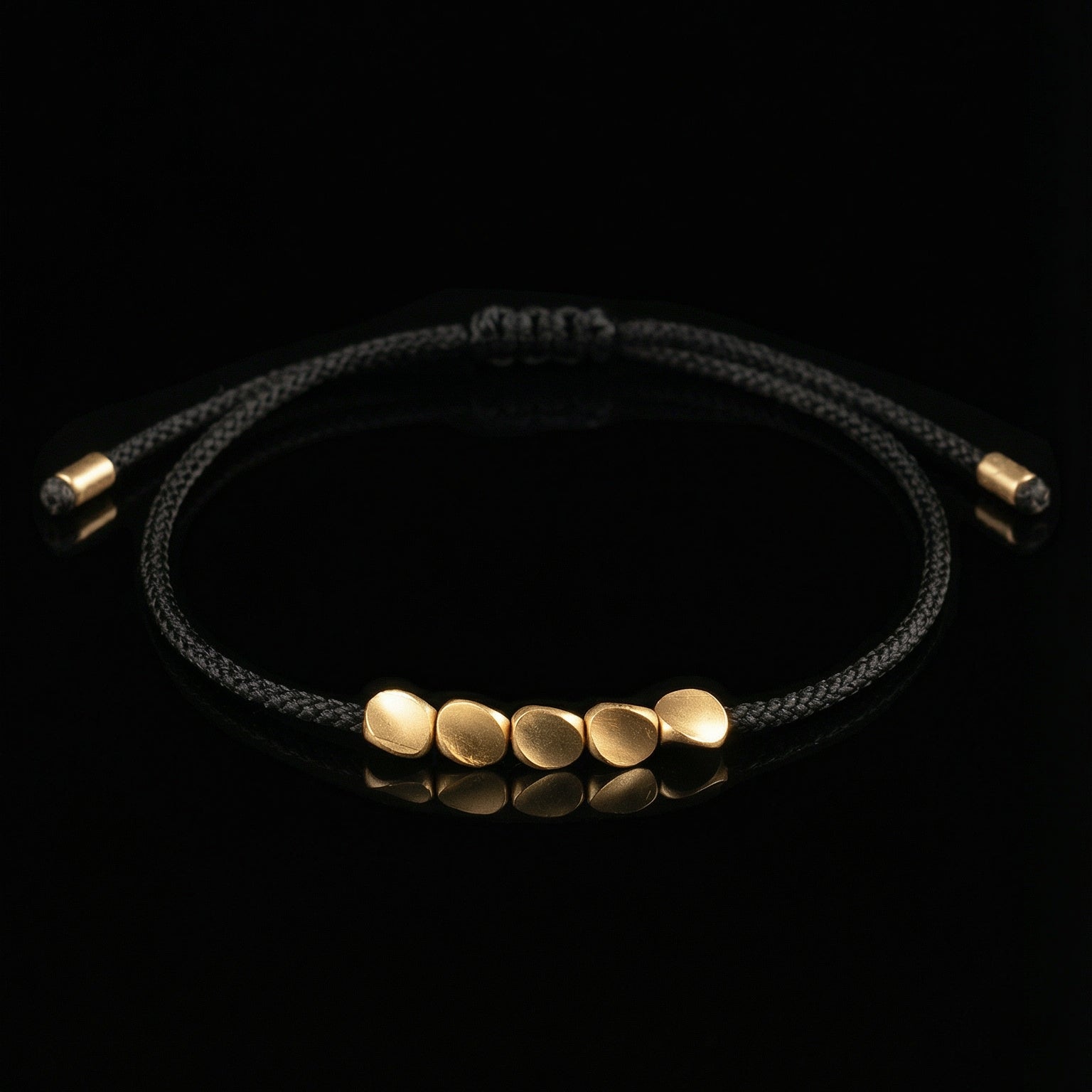 Handgemachtes Tibetisches Glücks-Armband aus Kupfer