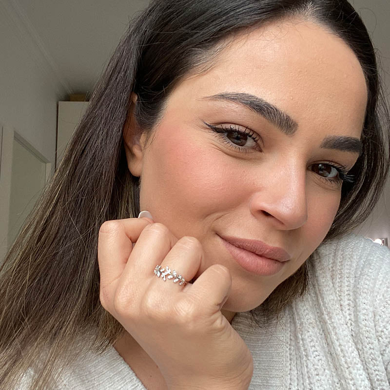 Olivenzweig Ringe (Gold+Silber)