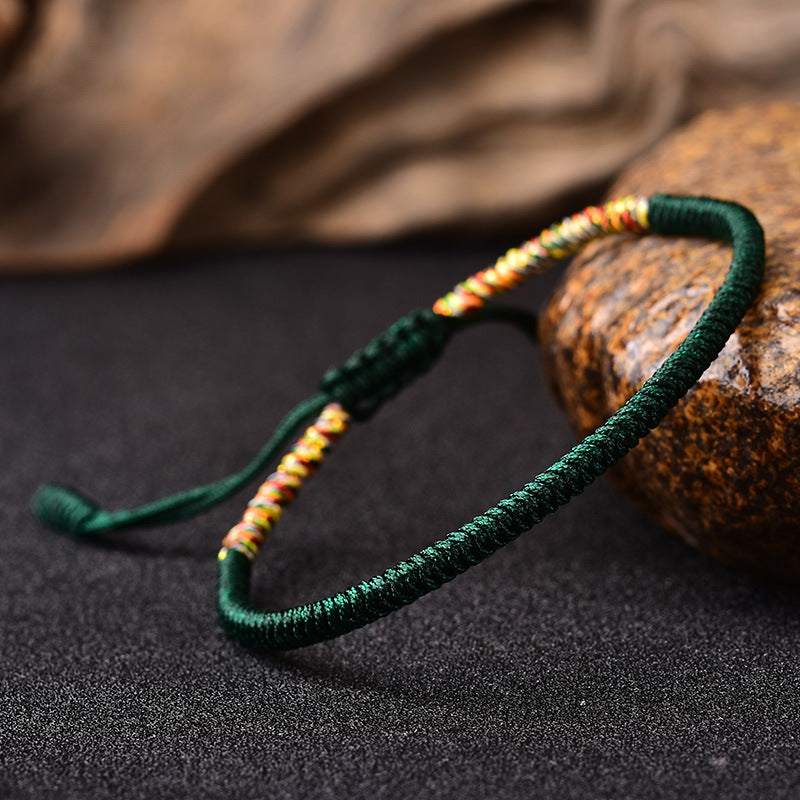 Handgemachtes Tibetisches Buddhisten Glücks-Armband