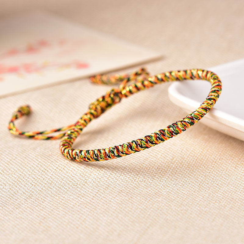 Handgemachtes Tibetisches Buddhisten Glücks-Armband