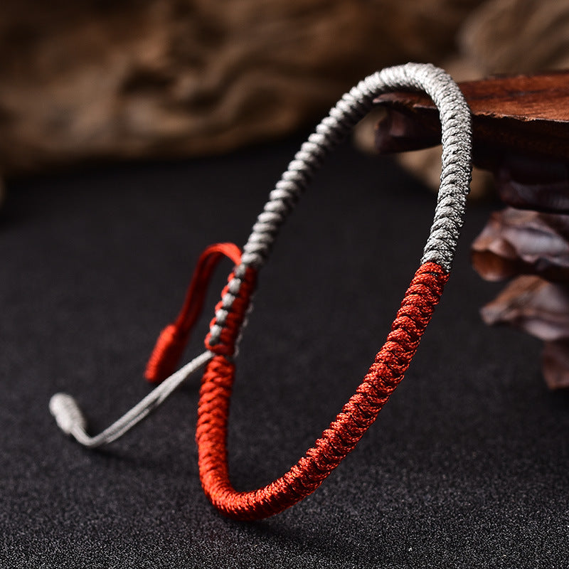 Handgemachtes Tibetisches Buddhisten Glücks-Armband