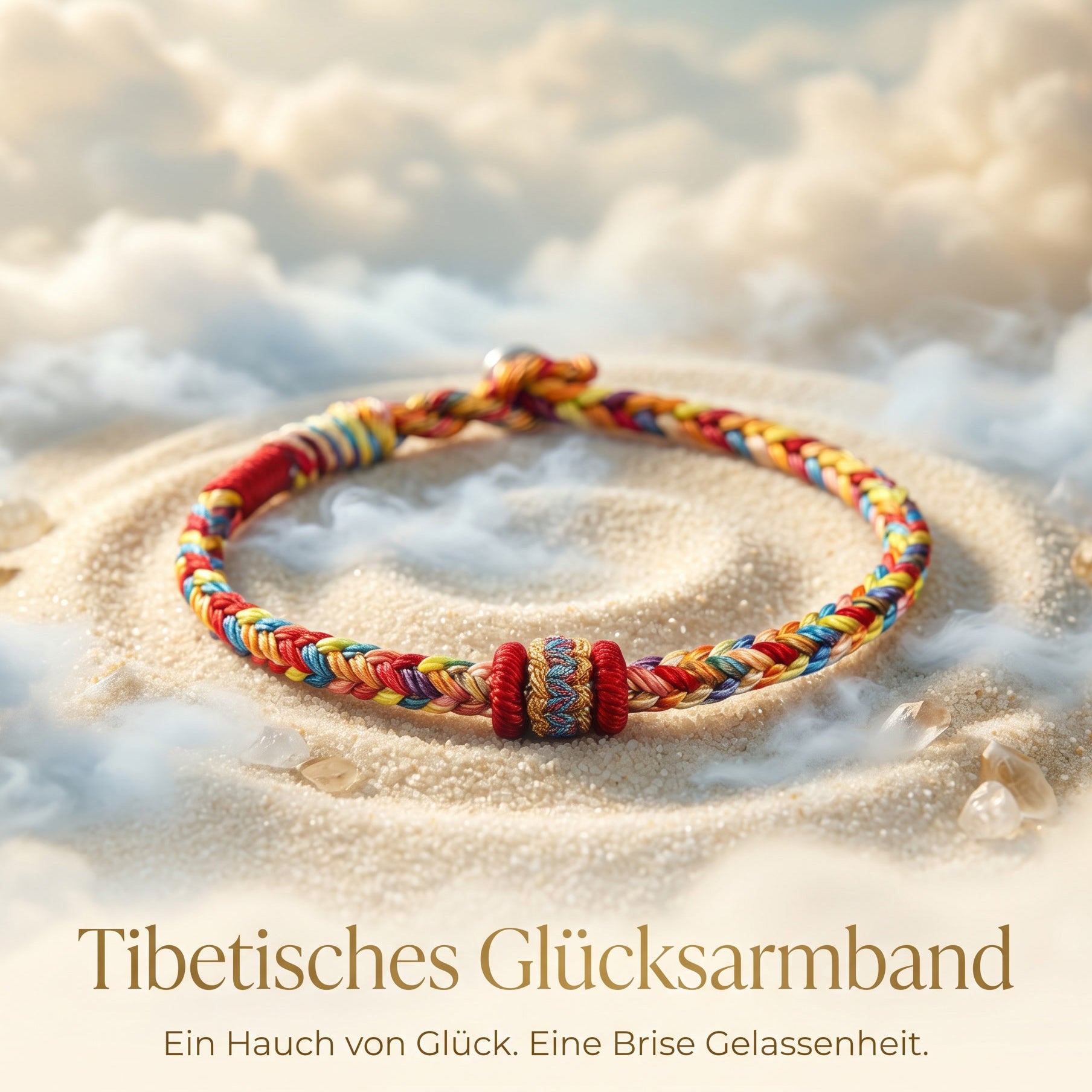 Tibetisches Glücksarmband