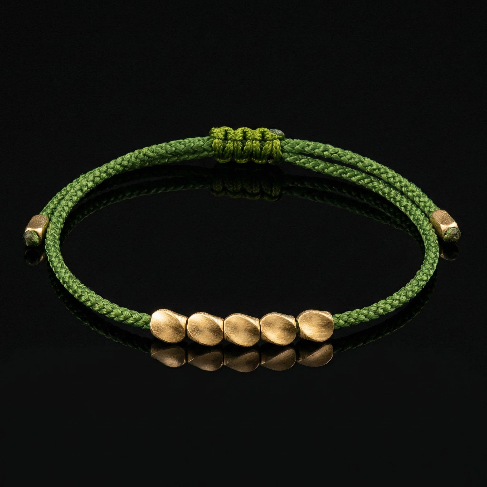 Handgemachtes Tibetisches Glücks-Armband aus Kupfer