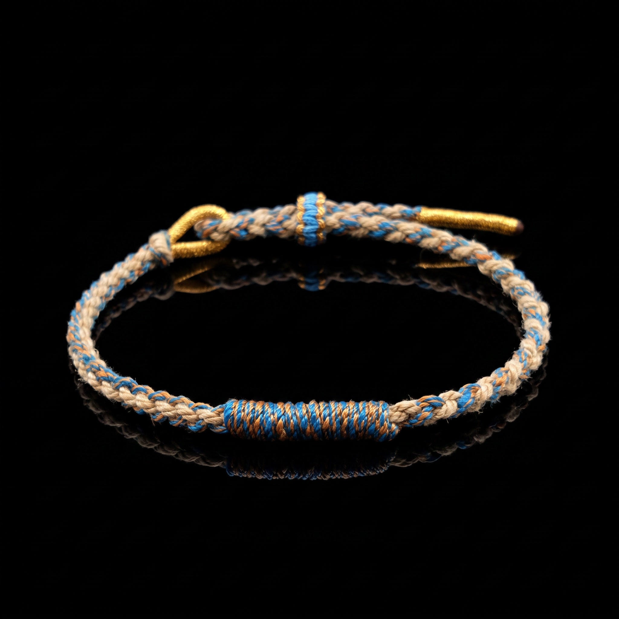 Lungta – Tibetisches Glücksarmband