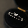 Schmetterlingsring aus S925 Silber