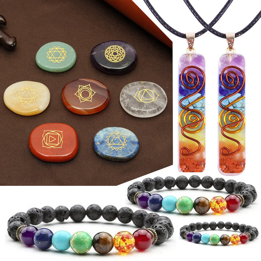 7 Chakra Kombinations-Set