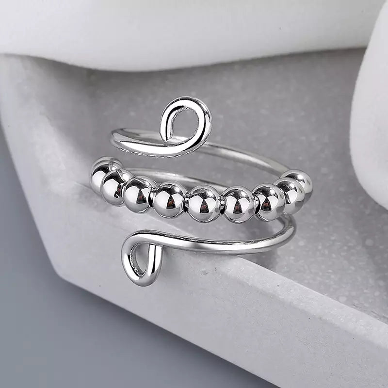 Anti-Stress Perlen Ring