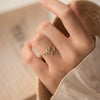Olivenzweig Ringe (Gold+Silber)