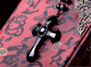 Schwarzes Obsidian Kreuz Halskette Anhänger Schutzkette Amulett - Limitiertes Angebot 1 + 1 Geschenkt! - SpiritOfHakunaMatata