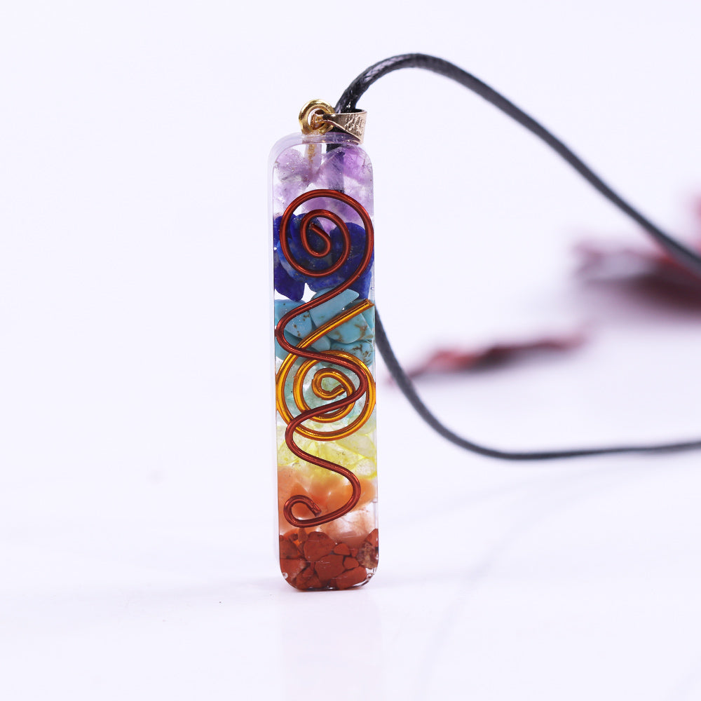 7 Chakra Orgonit - Halskette