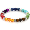 7 CHAKRA LAVA STEIN DIFFUSER ARMBAND - SpiritOfHakunaMatata