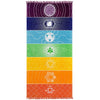 Hauchdünnes 7 Chakra Boden- und Wandtuch - SpiritOfHakunaMatata